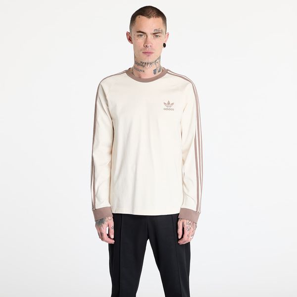 adidas Originals Majica adidas Adicolor Classics 3-Stripes Long Sleeve Top Trace Brown L