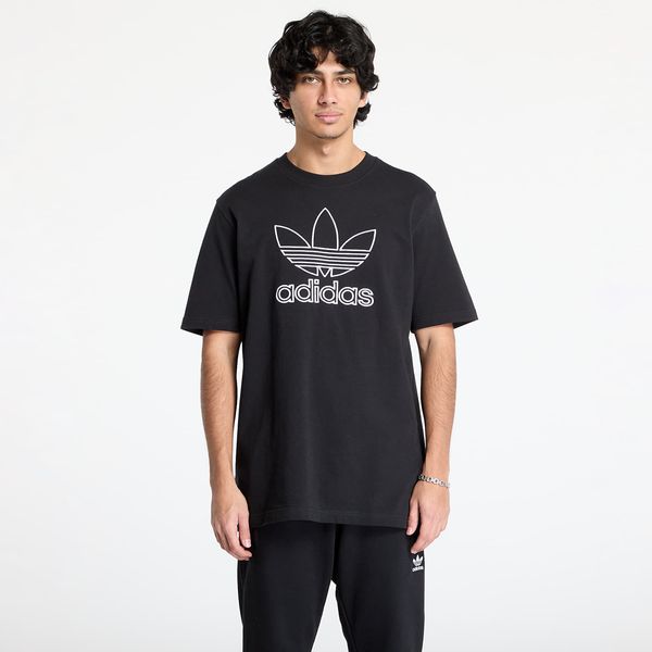 adidas Originals Majica adidas Adicolor Outline Trefoil Tee Black L