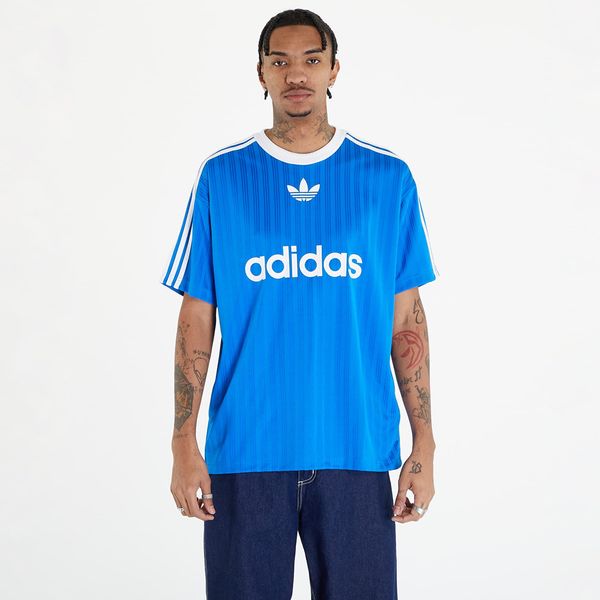 adidas Originals Majica adidas Adicolor Poly Short Sleeve Tee Blue Bird/ White S