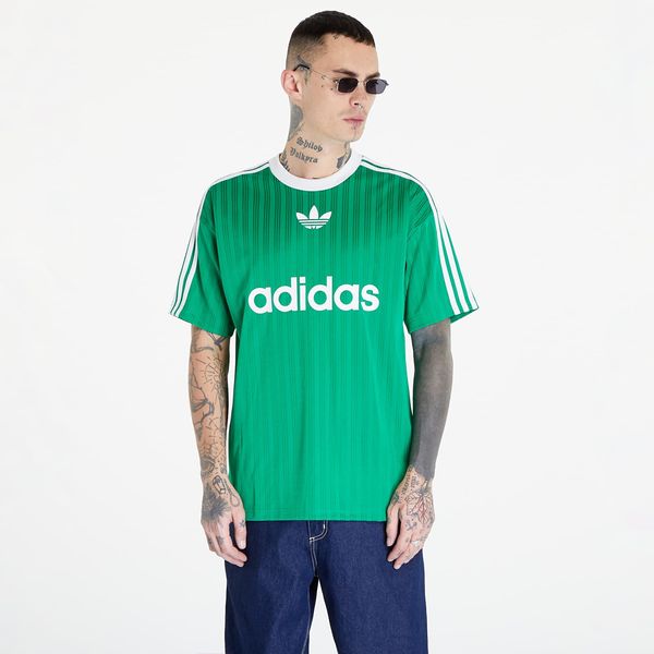 adidas Originals Majica adidas Adicolor Poly Short Sleeve Tee Green/ White M