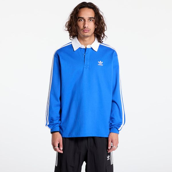 adidas Originals Majica adidas Adicolor Rugby Polo Blue M