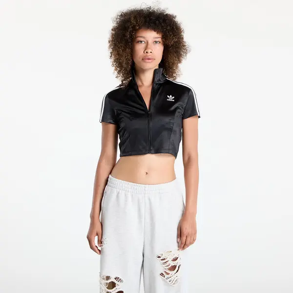 adidas Originals Majica adidas Adicolor Short Sleeve Track Top Black S