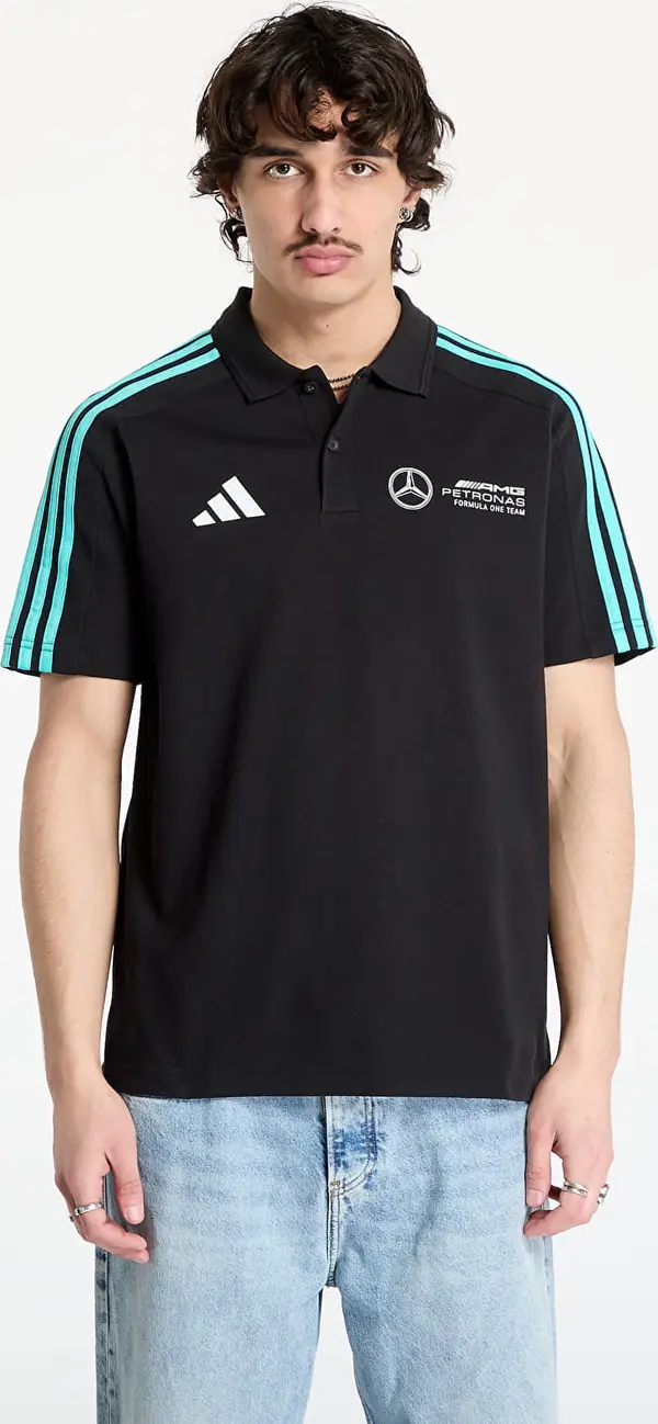 adidas Originals Majica adidas Mercedes - Amg Petronas Formula One Team Dna Polo Men Black/ Black/ White S