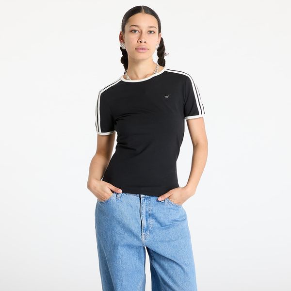 adidas Originals Majica adidas Originals 3 Stripes Cali Tee Black XS