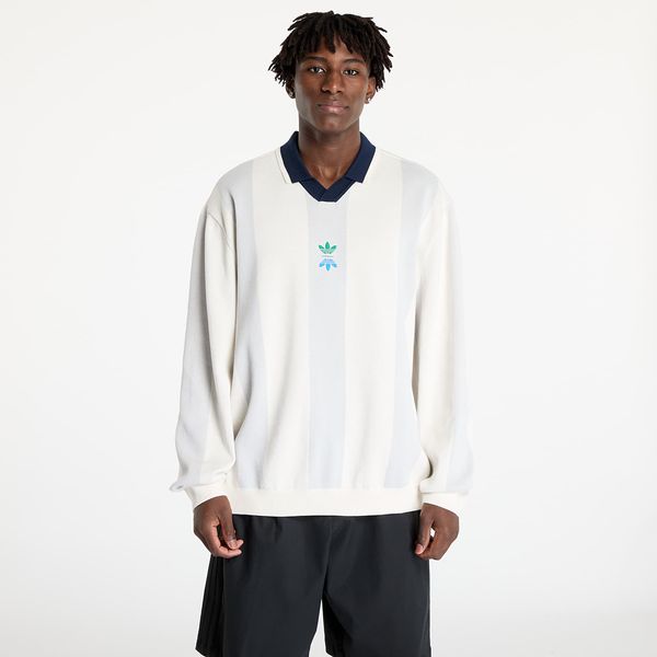 adidas Originals Majica adidas Rolling Links Long Sleeve Polo Shirt Chalk White M