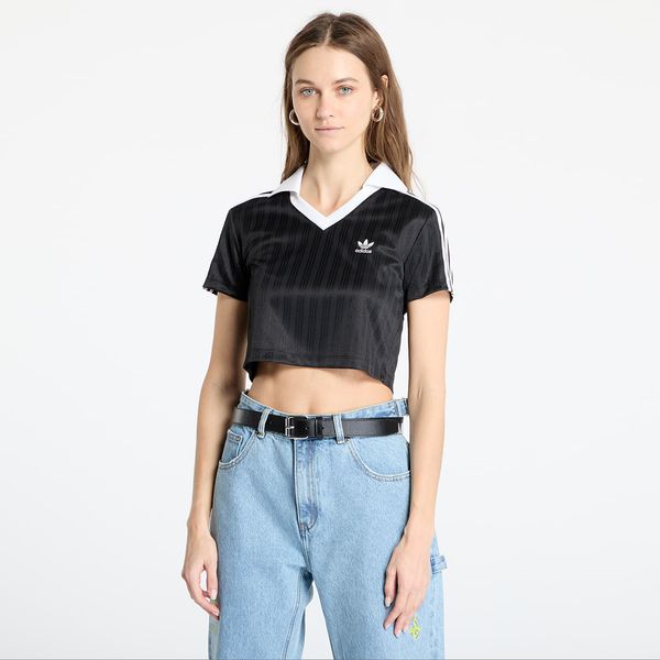 adidas Originals Majica adidas V-Neck Polo Black M