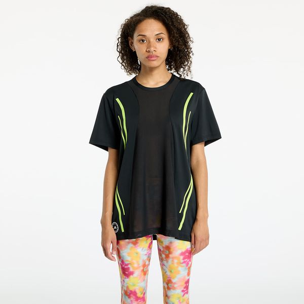 adidas Performance Majica adidas X Stella McCartney TruePace Tee Black/ Semi Solar Slime L