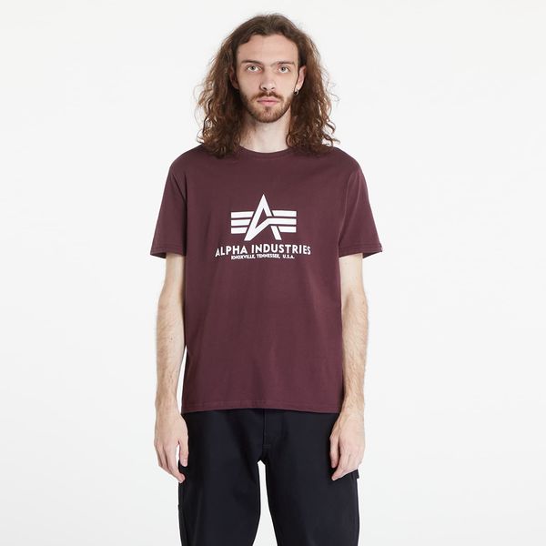 Alpha Industries Inc. Majica Alpha Industries Basic Tee Dark Wine L