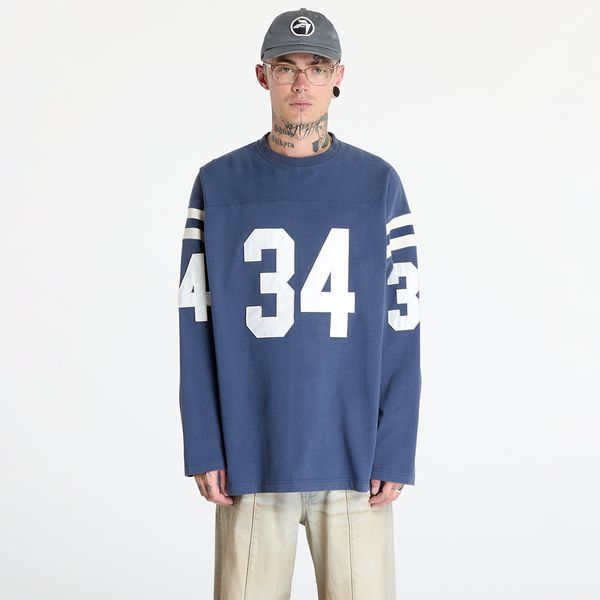 Ambush Majica Ambush Football L-S T-Shirt UNISEX Insignia Blue/ Tofu L