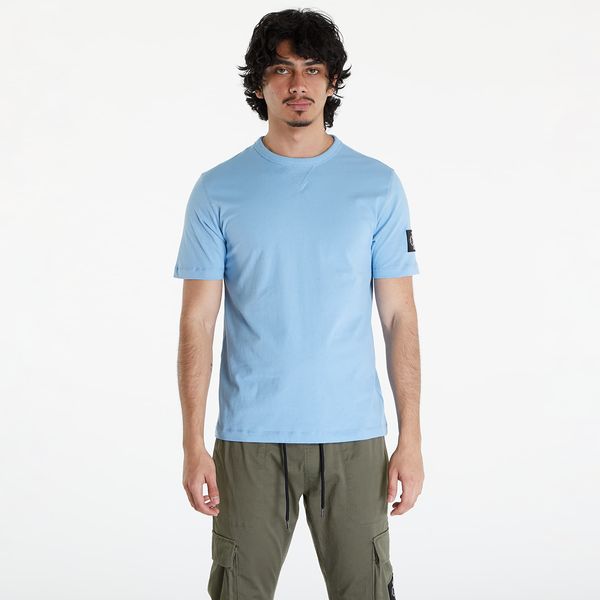 Calvin Klein Majica Calvin Klein Jeans Badge Regular T-Shirt Dusk Blue XXL