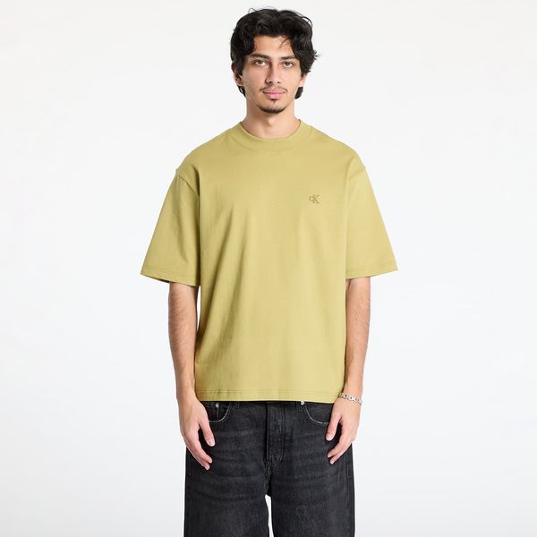 Calvin Klein Majica Calvin Klein Jeans Heavy Relaxed Tee Green S