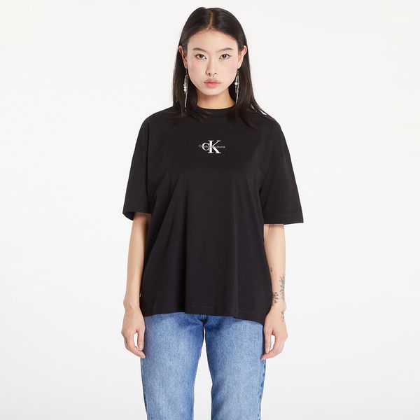 Calvin Klein Majica Calvin Klein Jeans Monogram Boyfriend T-Shirt Black M