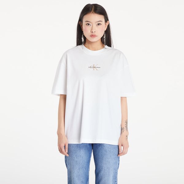 Calvin Klein Majica Calvin Klein Jeans Monogram Boyfriend T-Shirt Bright White L
