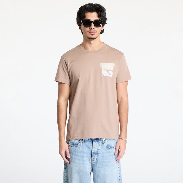 Calvin Klein Majica Calvin Klein Jeans Soft Box Monogram Tee Taupe Gray M