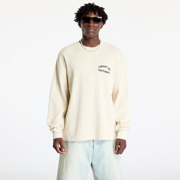 Carhartt WIP Majica Carhartt WIP Basics Script Long Sleeve Tee UNISEX Natural/ Black XS