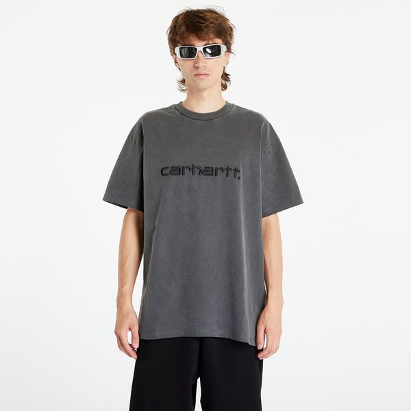 Carhartt WIP Majica Carhartt WIP Duster Short Sleeve T-Shirt UNISEX Black Garment Dyed L