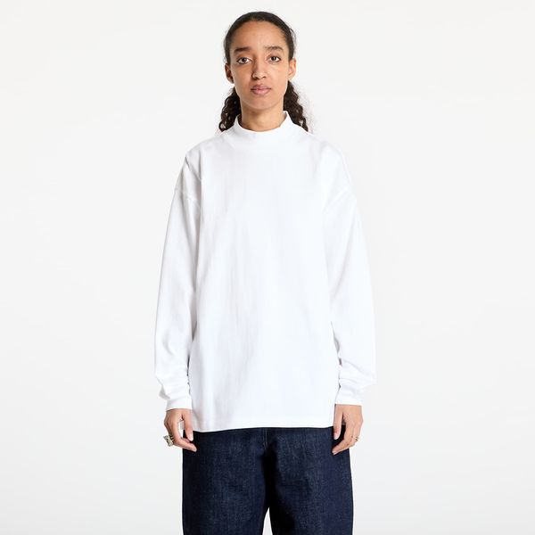 Carhartt WIP Majica Carhartt WIP Long Sleeve Script Mockneck T-Shirt UNISEX White M