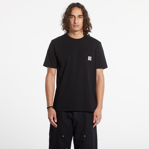 Carhartt WIP Majica Carhartt WIP Pocket Short Sleeve T-Shirt UNISEX Black XL