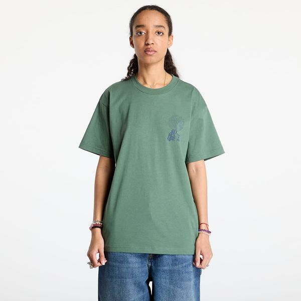 Carhartt WIP Majica Carhartt WIP Short Sleeve Chrysanthemum T-Shirt UNISEX Duck Green XS