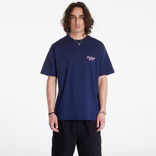 Carhartt WIP Majica Carhartt WIP S/S Friendship T-Shirt UNISEX Air Force Blue/ Light Pink XL