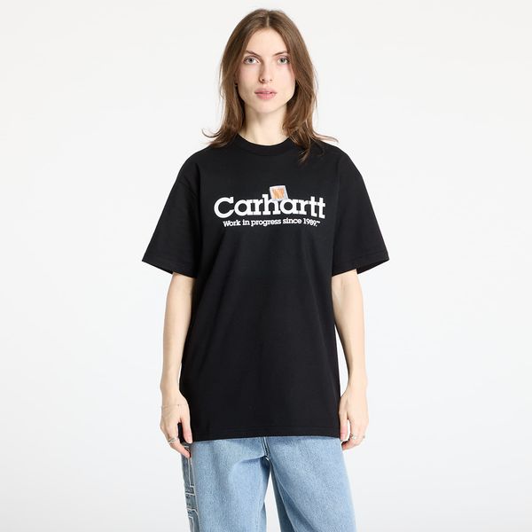 Carhartt WIP Majica Carhartt WIP S/S Label Script T-Shirt UNISEX Black XS