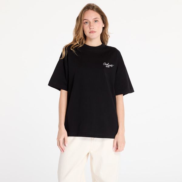 Carhartt WIP Majica Carhartt WIP S/S Signature Script T-Shirt UNISEX Black/ Wax M