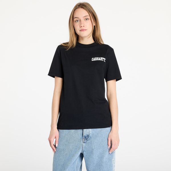 Carhartt WIP Majica Carhartt WIP University Script Short Sleeve T-Shirt UNISEX Black/ White L