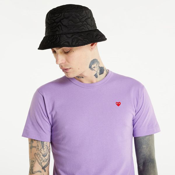 Comme des Garçons PLAY Majica Comme des Garçons PLAY Heart Logo Tee Purple L