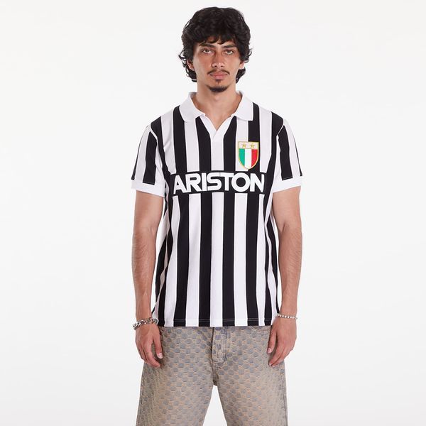 COPA Majica COPA Juventus FC 1984 - 85 Retro Football Shirt UNISEX Black/ White M