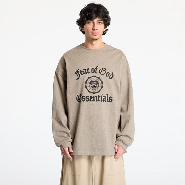 Fear of God Essentials Majica Fear Of God ESSENTIALS Heavy Longsleeve Tee Heather Gray S