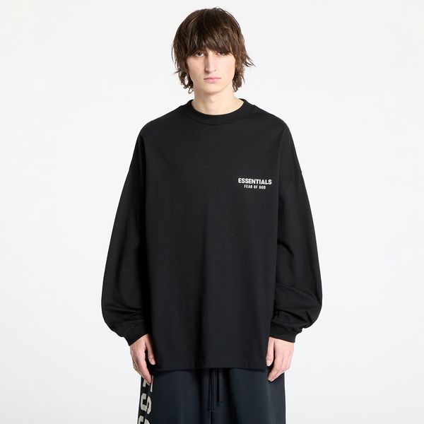 Fear of God Essentials Majica Fear Of God ESSENTIALS Jersey Long Sleeve T-Shirt Black XL