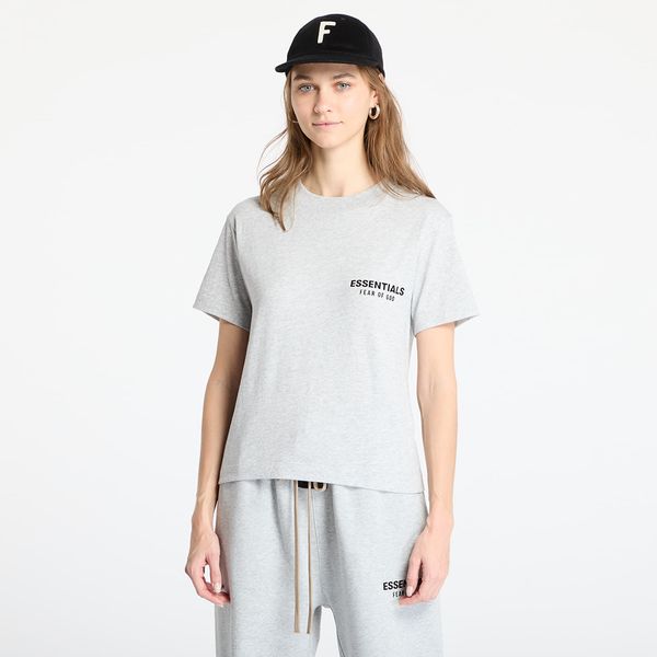 Fear of God Majica Fear Of God ESSENTIALS Tri-Blend Crewneck Tee Light Heather Gray XS