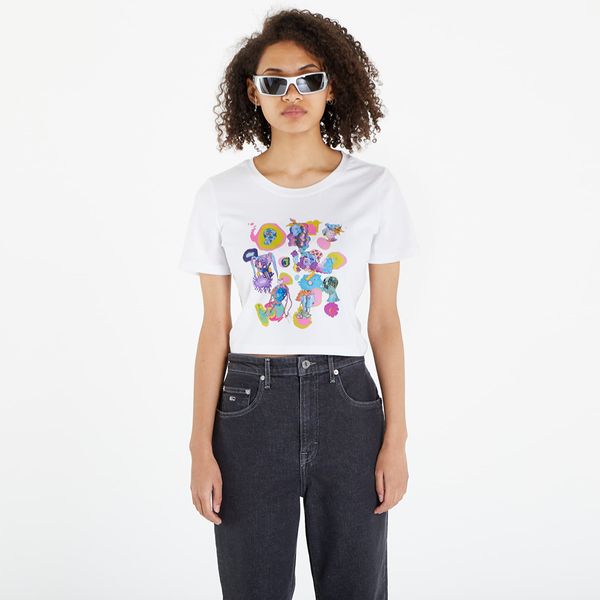 Footshop Majica Footshop Romanian Artist Croptop White L