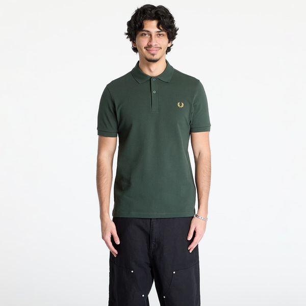 FRED PERRY Majica FRED PERRY The Shirt Court Green / Honeycomb M