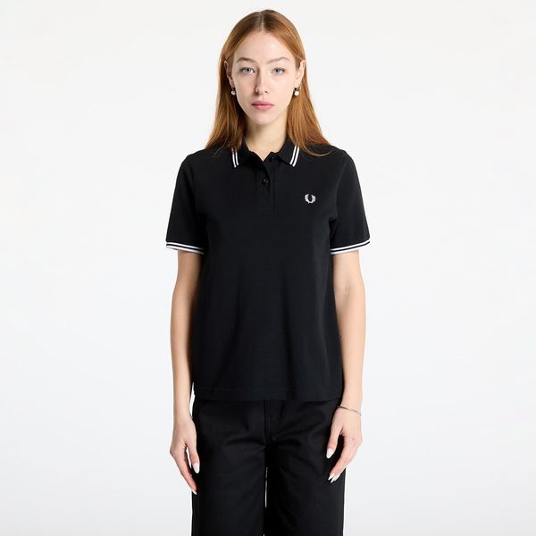 FRED PERRY Majica FRED PERRY Twin Tipped Polo Shirt Black 38