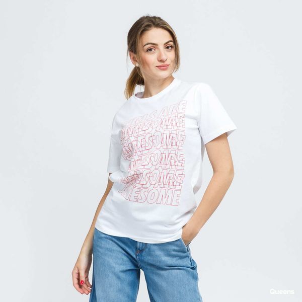 Girls Are Awesome Majica Girls Are Awesome Messy Morning Tee White L