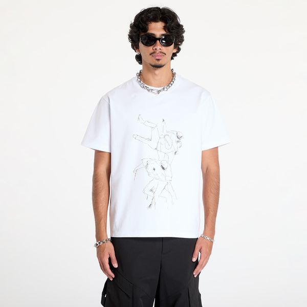 HELIOT EMIL Majica HELIOT EMIL Shelter Printed T-Shirt UNISEX White L