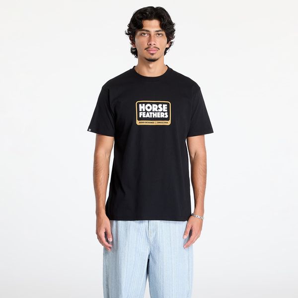 Horsefeathers Majica Horsefeathers Millennium T-Shirt Black L