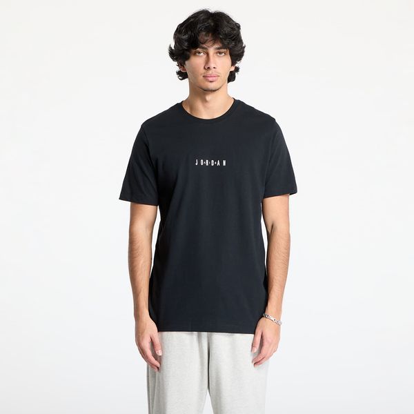 Jordan Majica Jordan Air Men's T-Shirt Black/ Sail/ Sail L