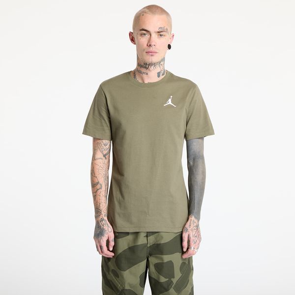 Jordan Majica Jordan Jumpman Men's Short-Sleeve T-Shirt Medium Olive/ White M