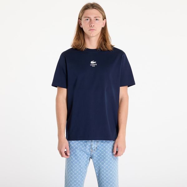 LACOSTE Majica LACOSTE Tee-Shirt&Turtle Neck Shirt Navy Blue L