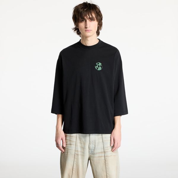 Marcelo Burlon Majica Marcelo Burlon County Globe Loose T-Shirt Black/ Deep Green M
