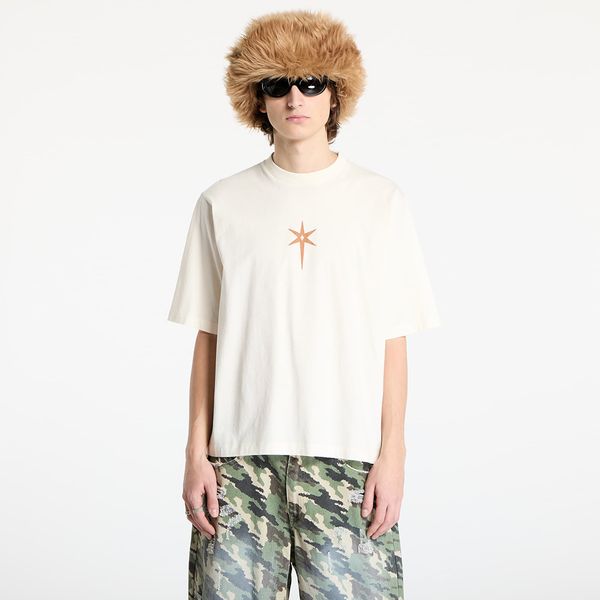 Marcelo Burlon Majica Marcelo Burlon County Goth Boxy T-Shirt Ecru Brown L