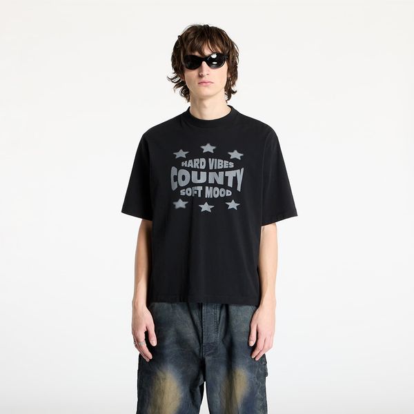 Marcelo Burlon Majica Marcelo Burlon Hard Vibes Boxy T-Shirt Black Anthracite S