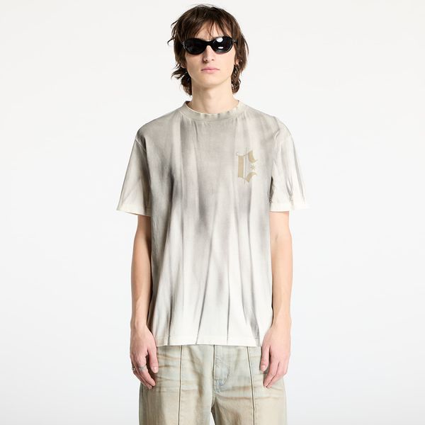 Marcelo Burlon Majica Marcelo Burlon Headletter Spray Basic Tee Ecru Medium Grey S