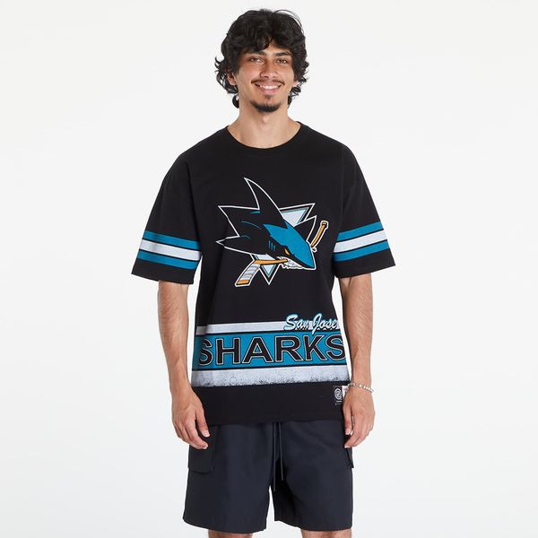 Mitchell & Ness Majica Mitchell & Ness NHL Fashion Oversized SS Tee Current Logo San Jose Sharks Black M