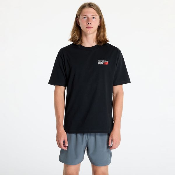 New Balance Majica New Balance Athletics Premium Logo T-Shirt Black S