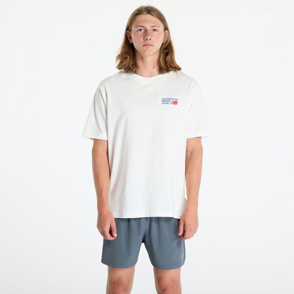 New Balance Majica New Balance Athletics Premium Logo T-Shirt Sea Salt L