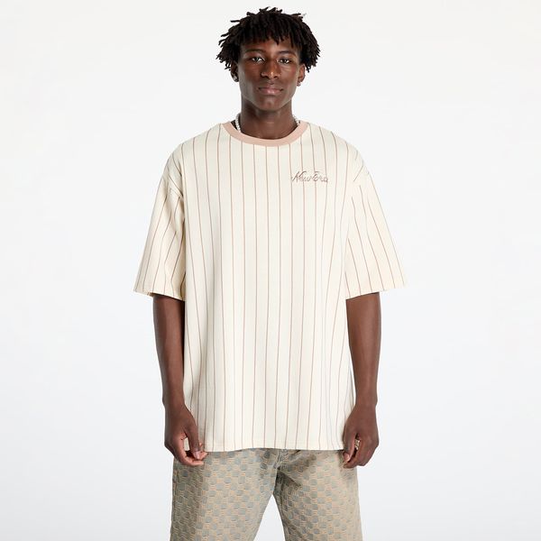 New Era Majica New Era Pinstripe Oversized Tee UNISEX Light Cream L