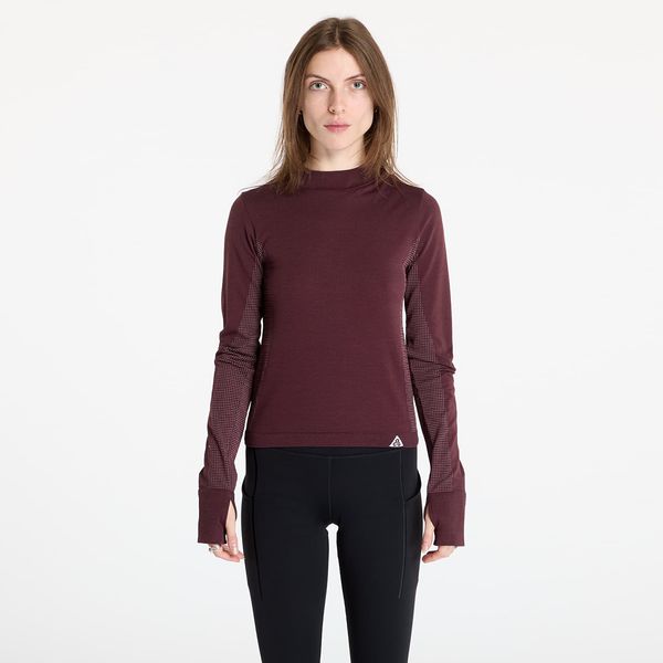 Nike Majica Nike ACG "Delta River" Women's Dri-FIT ADV Base Layer Long-Sleeve Top Burgundy Crush/ Beyond Pink L